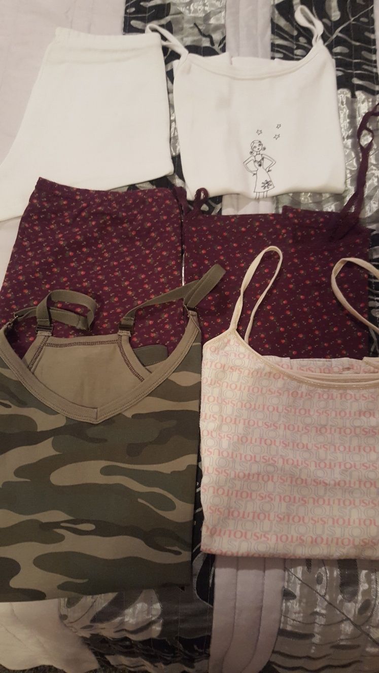 Pijamas novos e usados