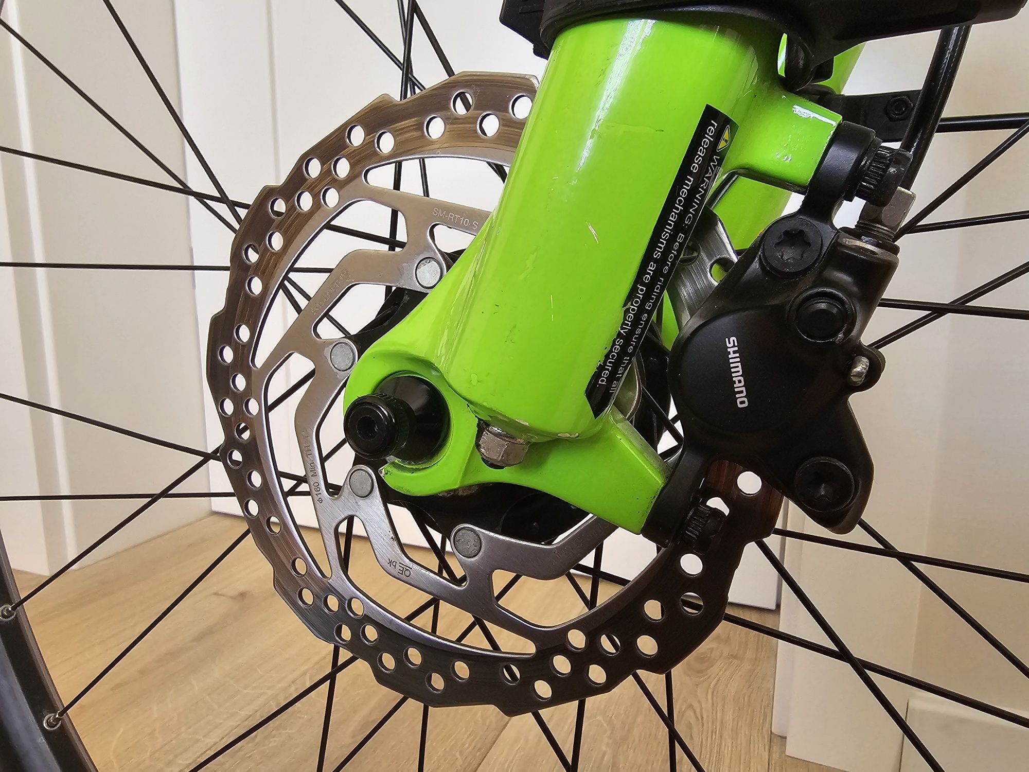 Rower CUBE AIM HPA 27,5 limonkowy
