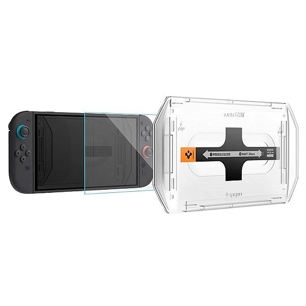 Szkło hartowane Spigen Glas.Tr ”EZ FIT” 2-pack na Nintendo Switch 2 -