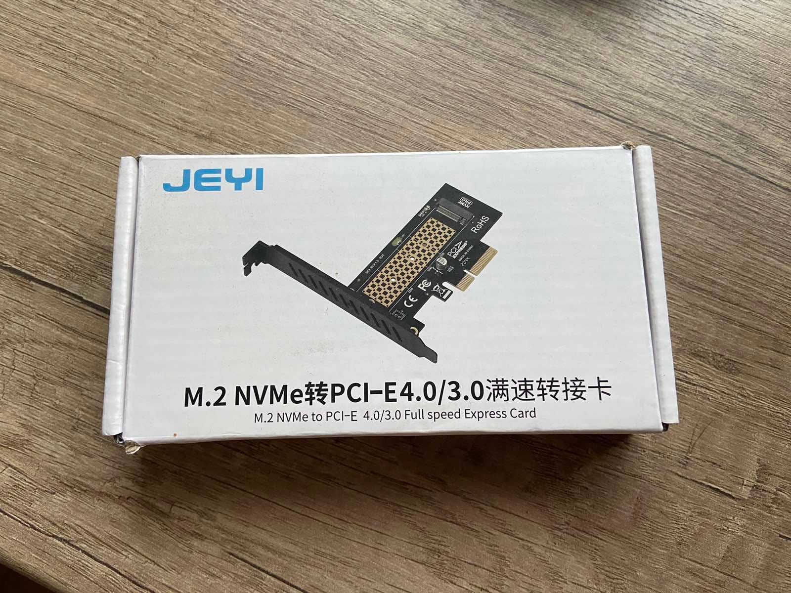 Карман з M.2 NVMe to PCI-E новий, запакований, не відкривався