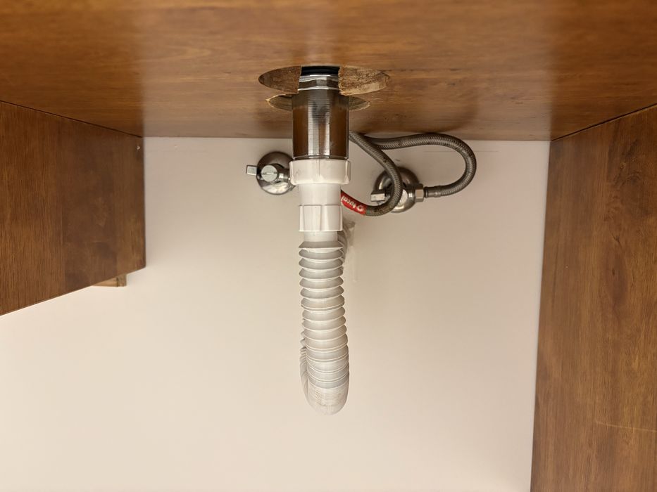 Conjunto de móvel de Casa de banho e lavatorio