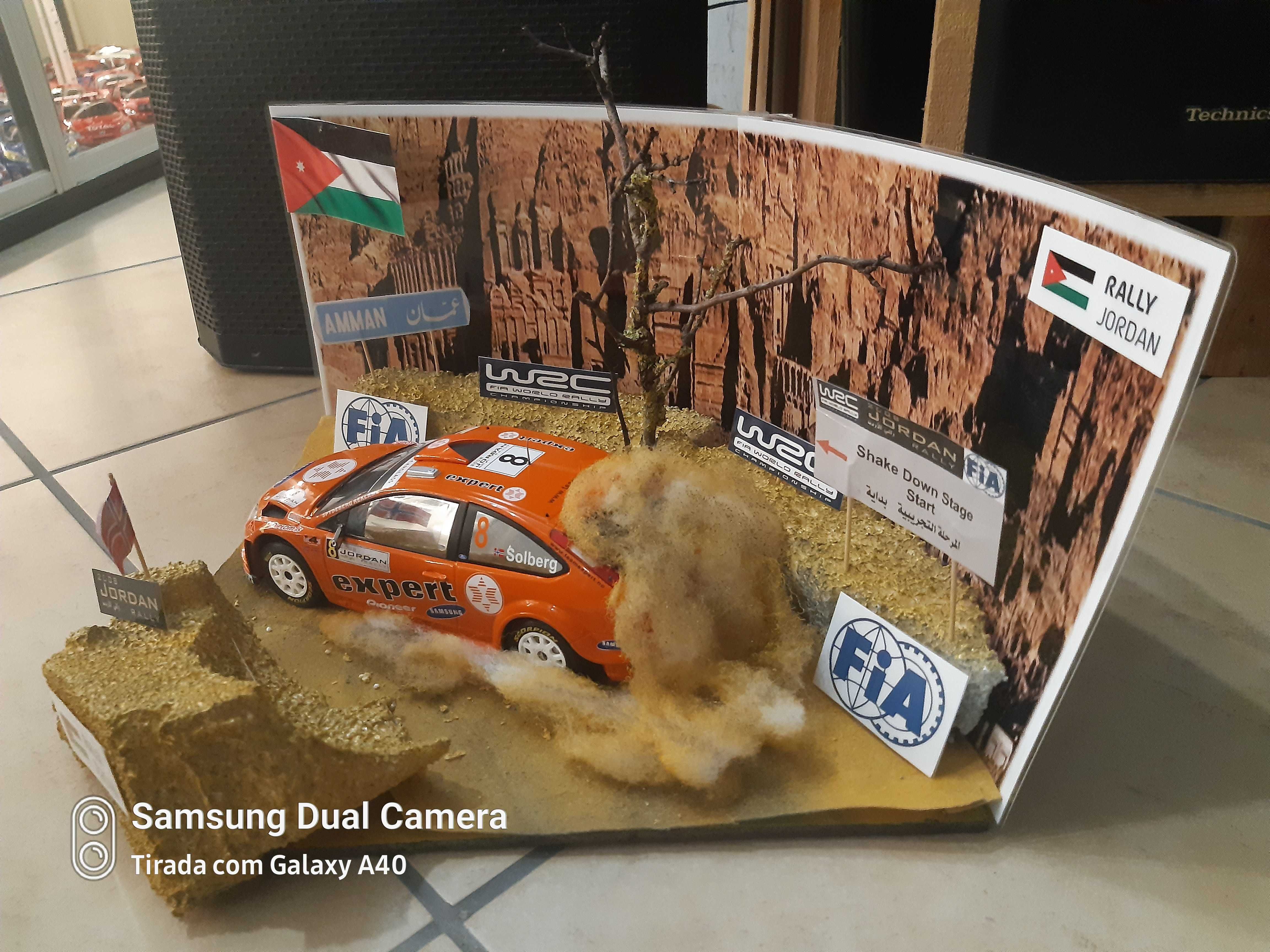 1 18 diorama Ford /wrc/rally