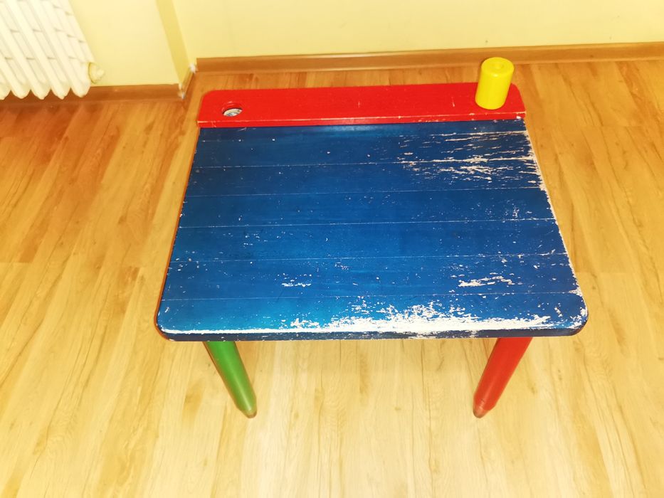 Stolik dla dziecka, prawdziwe drewno