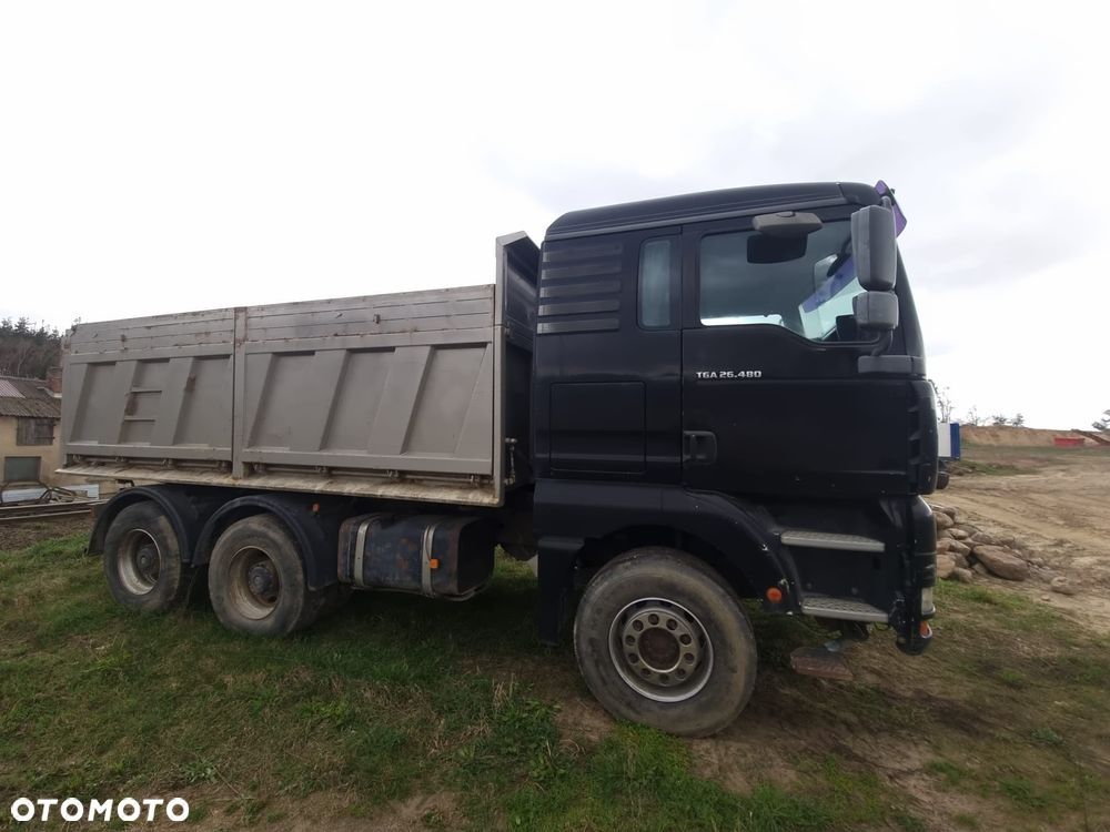 Man tga 6x4 26.480 klima webasto wywrotka full zar. jako specjalny