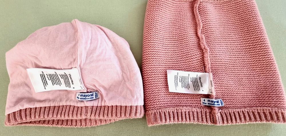 Mayoral Komplet 3 częściowy Czapka Komin Rękawiczki Różowy 104 cm