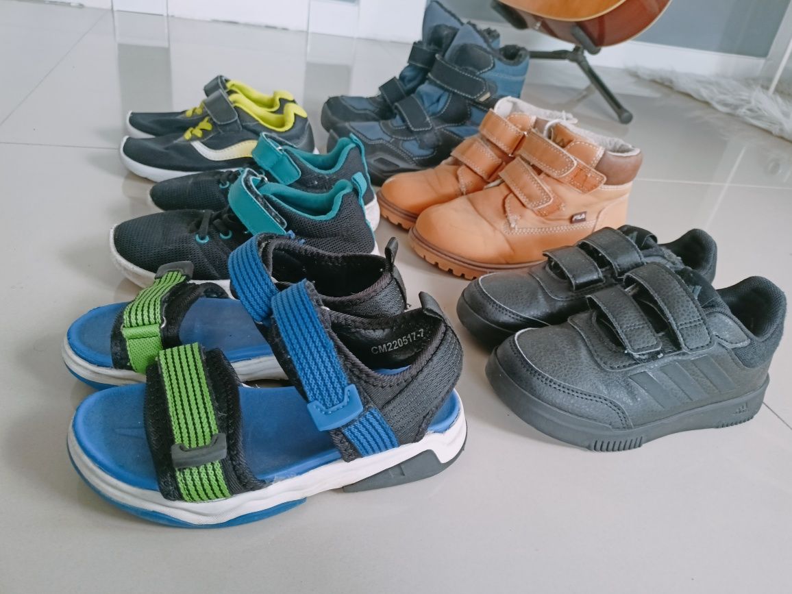 Buty chłopięce, sandały adidasy 28/29/30