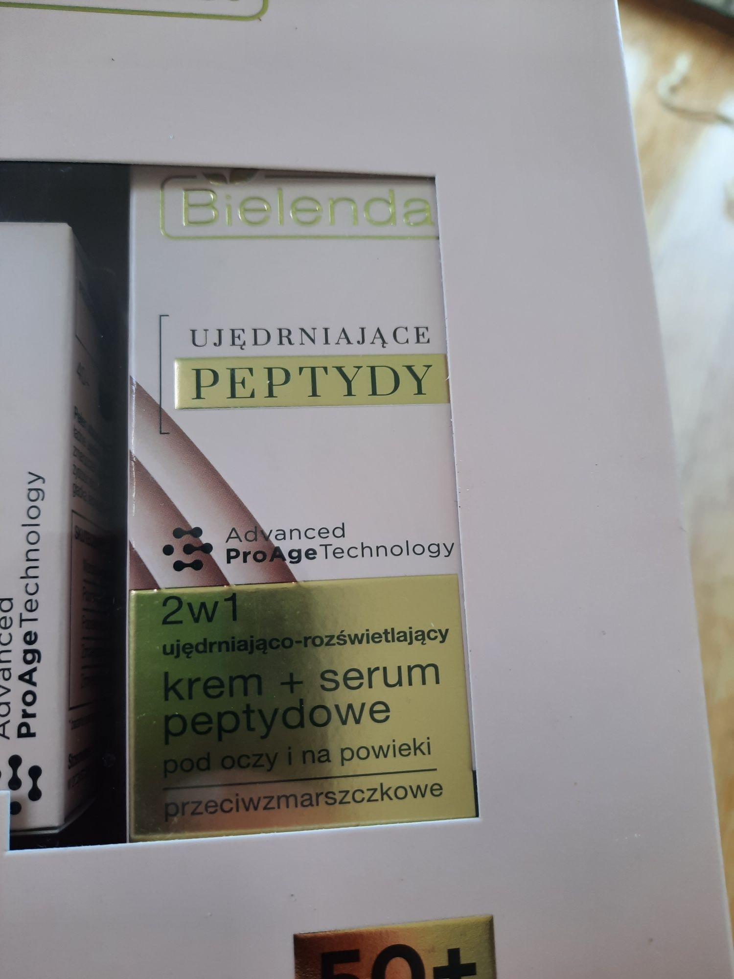 Zestaw Bielenda Ujędrniające Peptydy 50+