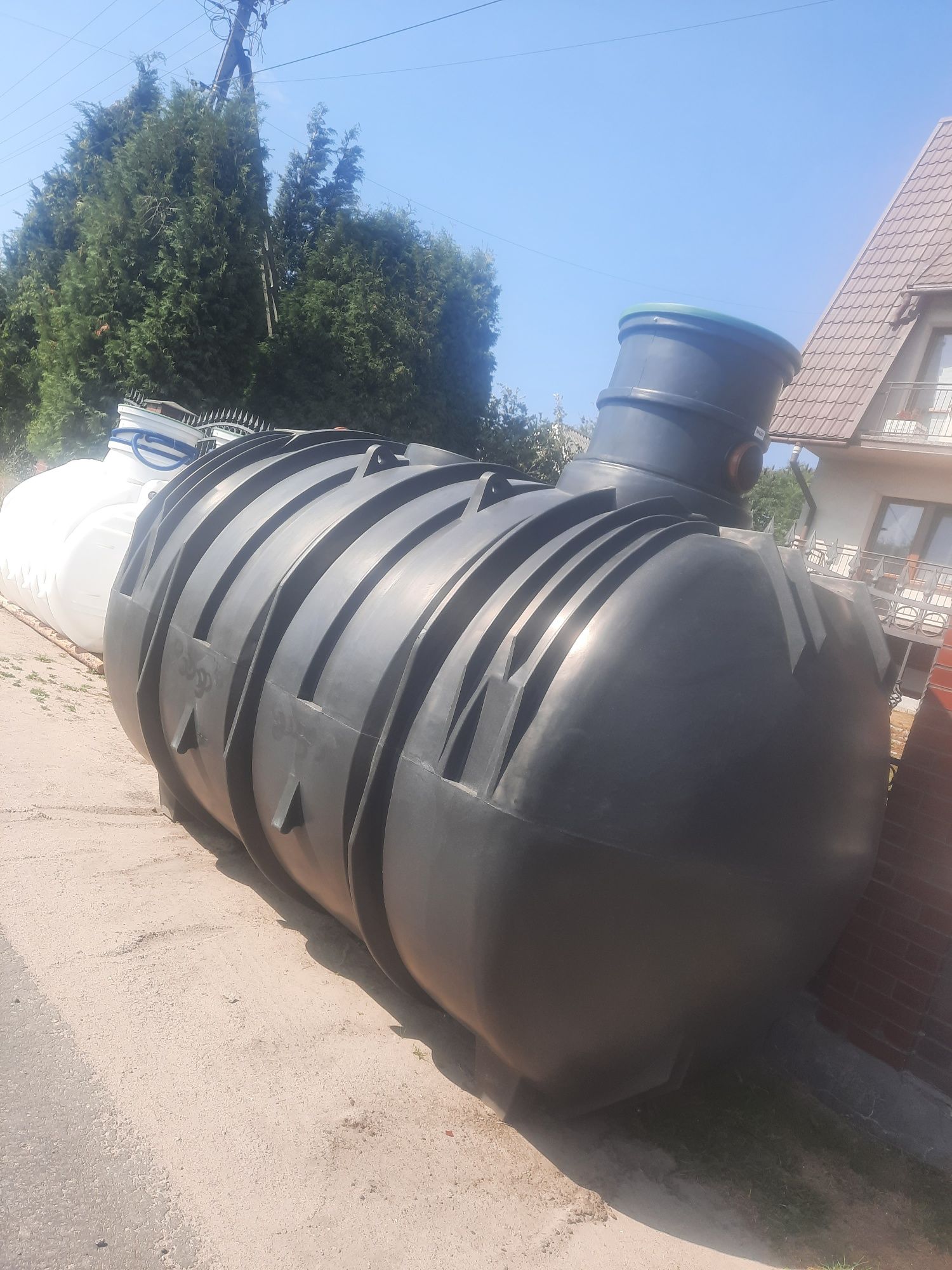 Zbiorniki na deszczówkę, , szambo 3750L, 3800L, 5250L, 6250L, 7500L,
