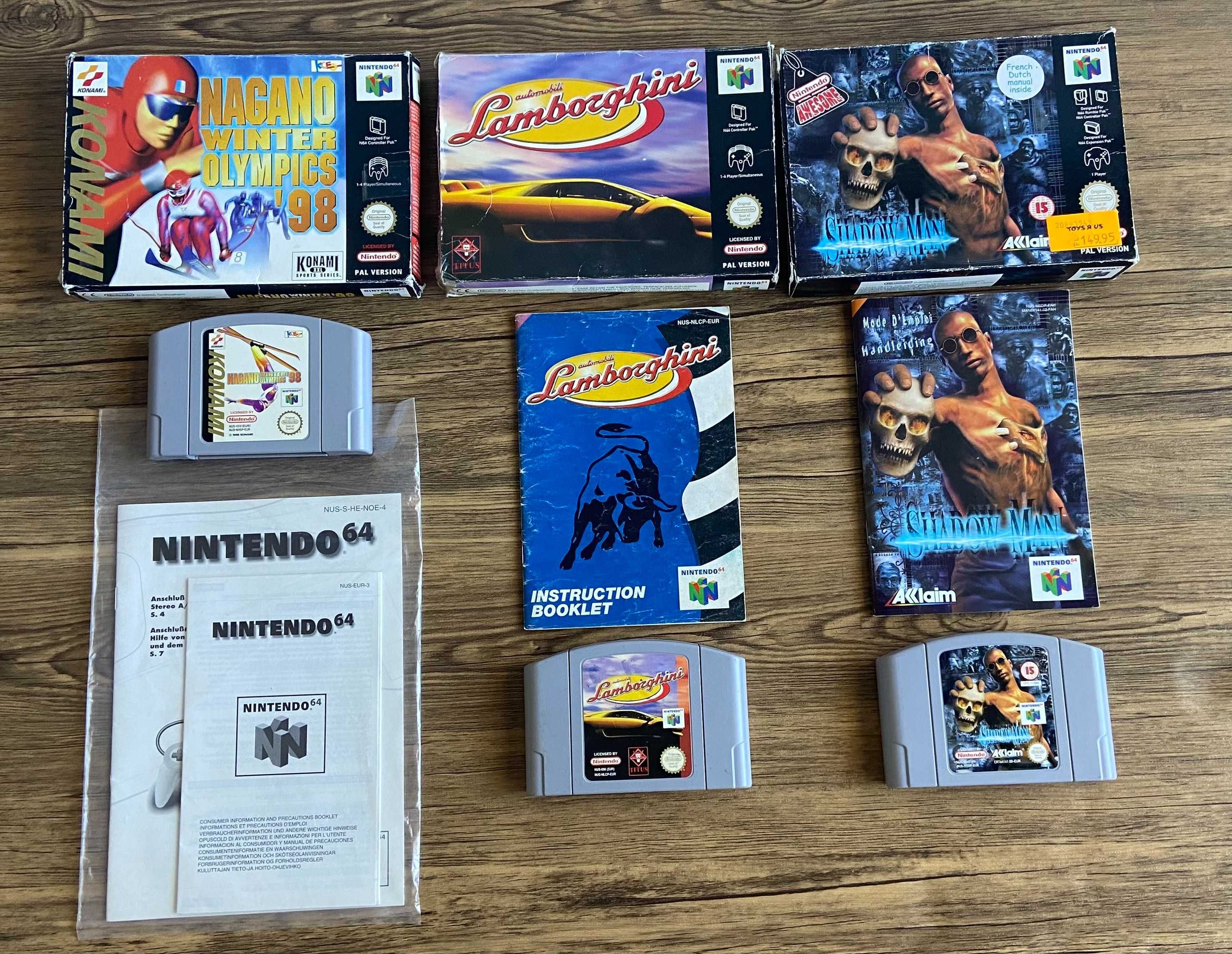 Jogos, consolas e acessórios Nintendo 64 - ACTUALIZADO
