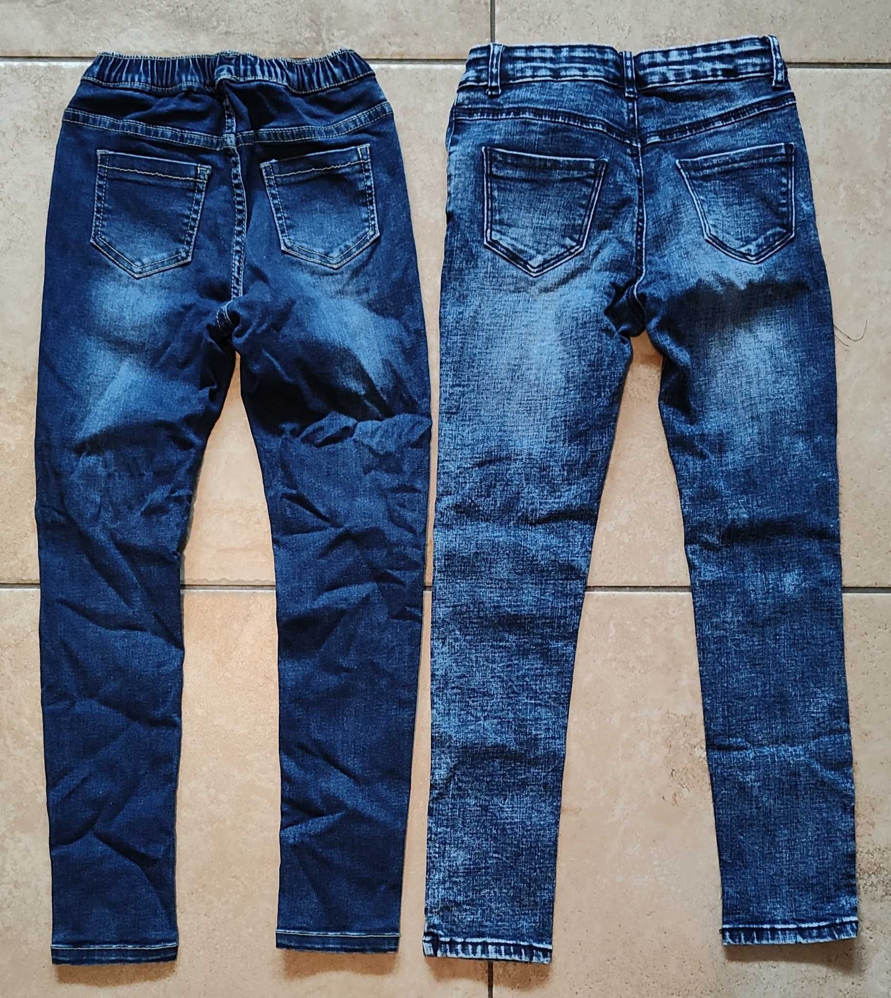 Spodnie Jeans dziewczęce 134/140