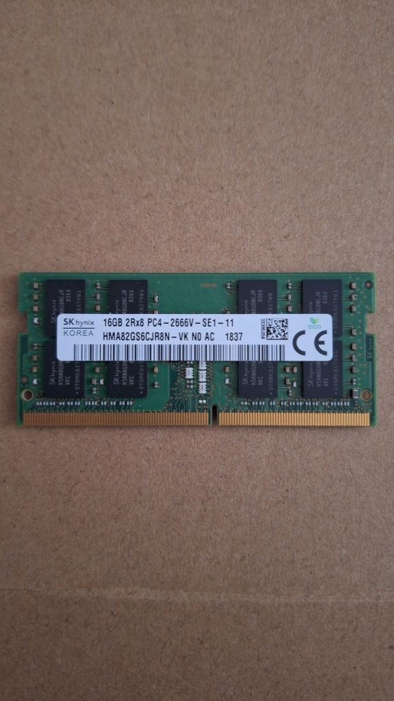 Kość Ram 16GB ddr4