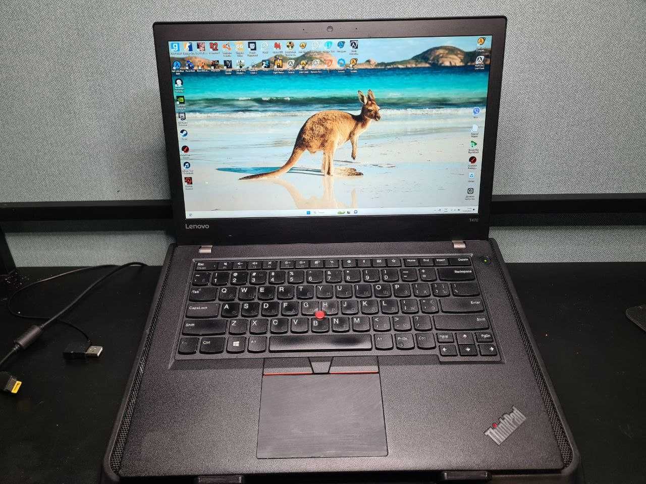 Сенсорний Lenovo ThinkPad T470 I7-7500 16gb 256(або 1Tb) GeForce 940MX