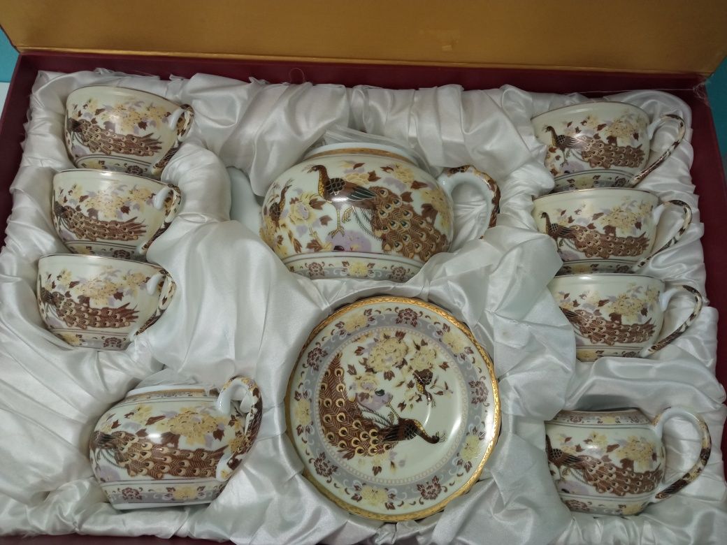 Verona Porcelana w pawie zestaw