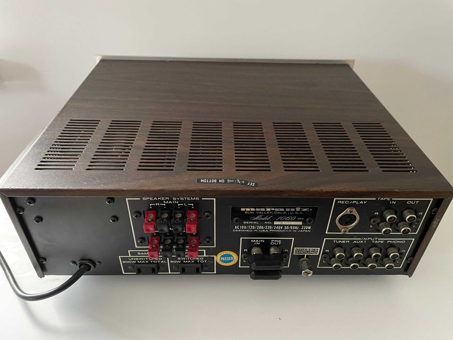 Marantz 1060 legendarny wzmacniacz vintage w bdb stanie