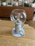 Lampa stołowa Ikea Askmuller ze ściemniaczem + żarówka Lunnom 200lm