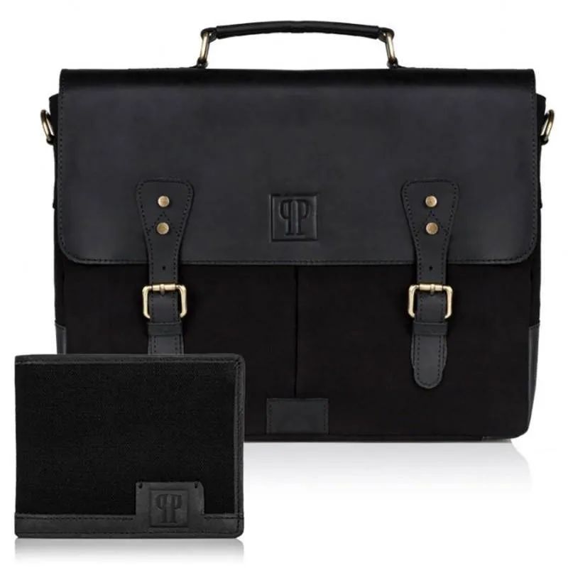 zestaw paolo peruzzi portfel t-02+ torba męska