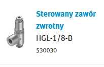 FESTO HGL 1/8 M5 elektrozawór 5/3 3/2 zawór dł. zwrotny