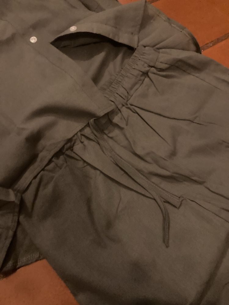 Conjunto tamanho M cor caqui NOVO