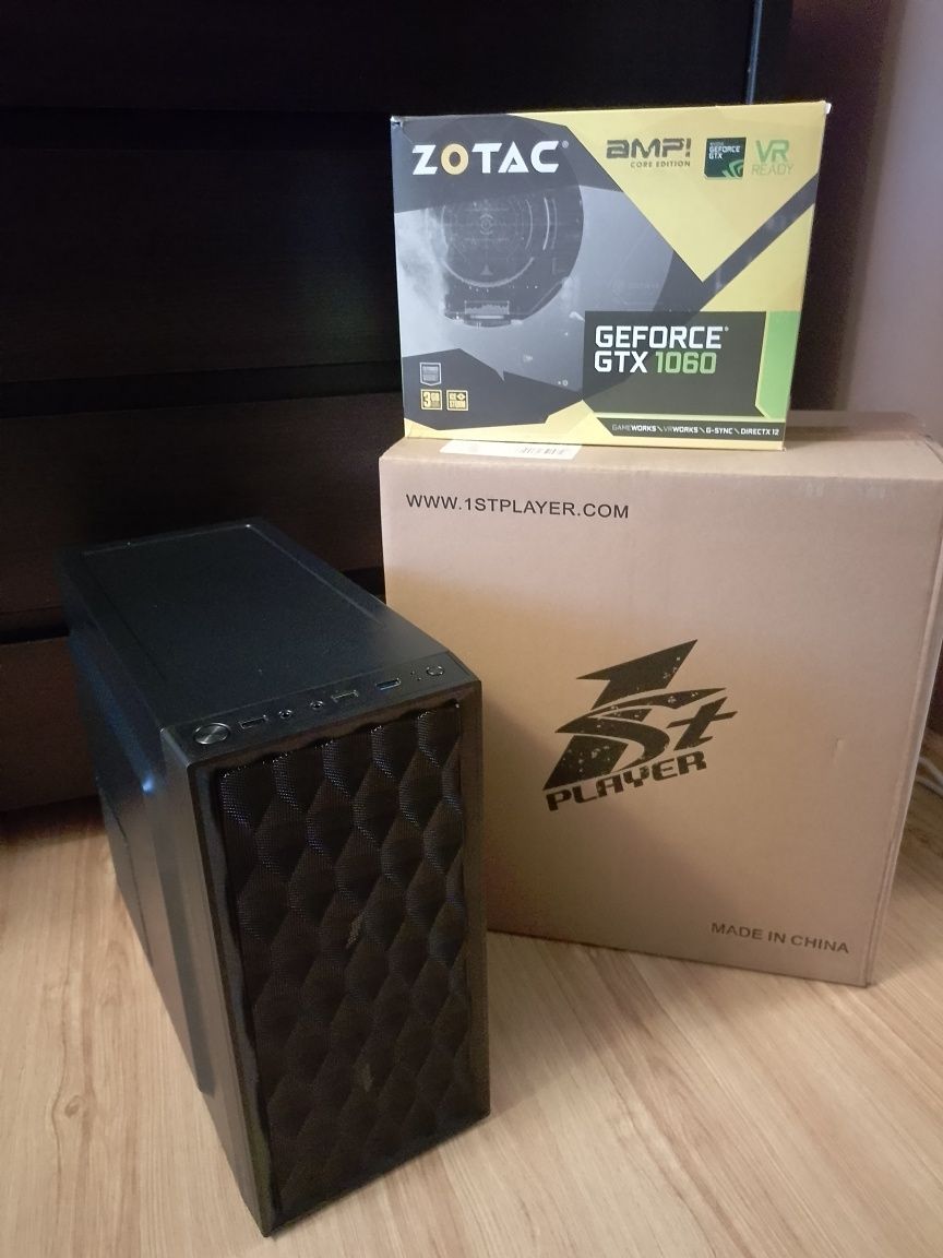 Ігровий системник Intel Core i5 7400/16Gb DDR4/GTX 1060/SSD/HDD