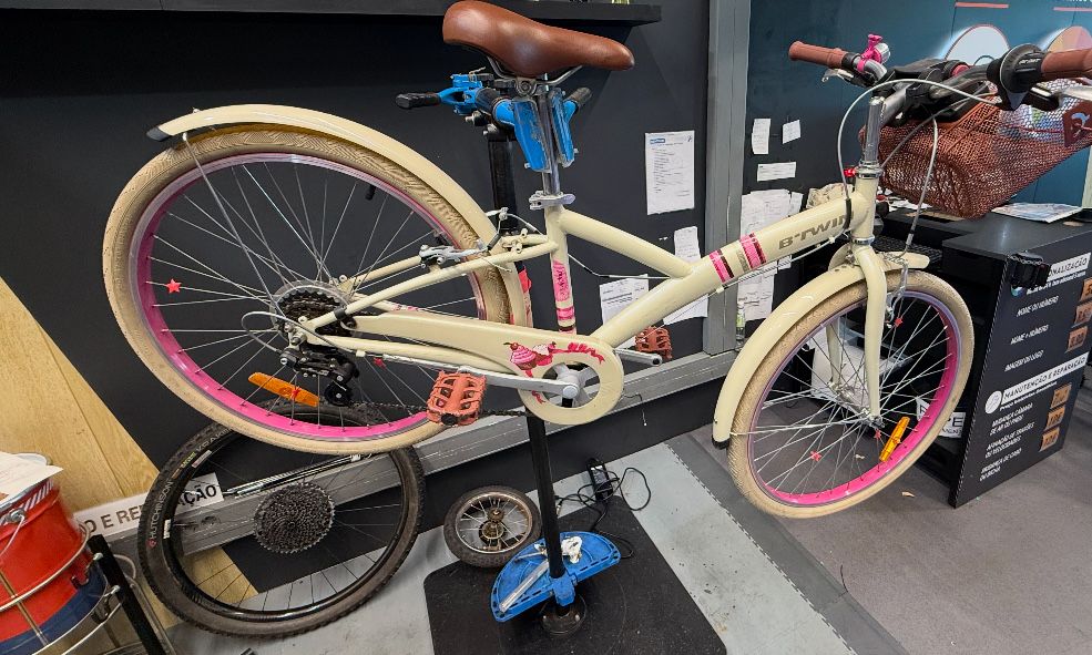 Bicicleta 24 com velocidades