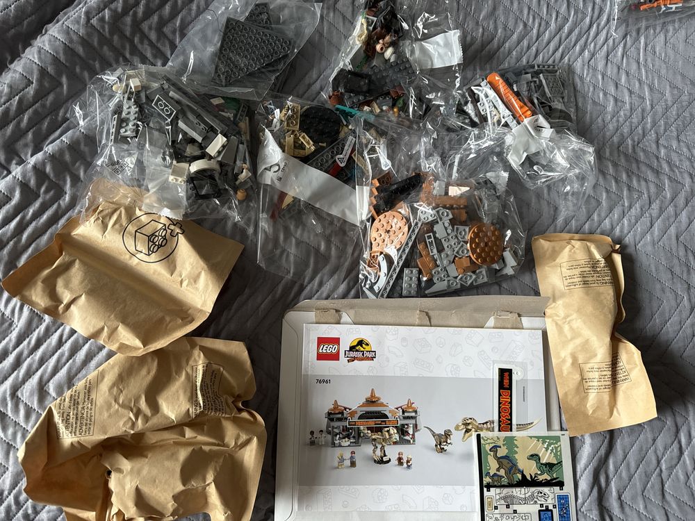 Lego 76961 park jurajski