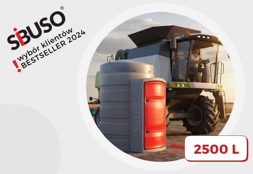 Zbiornik na paliwo olej napędowy SIBUSO NVC 2500L
