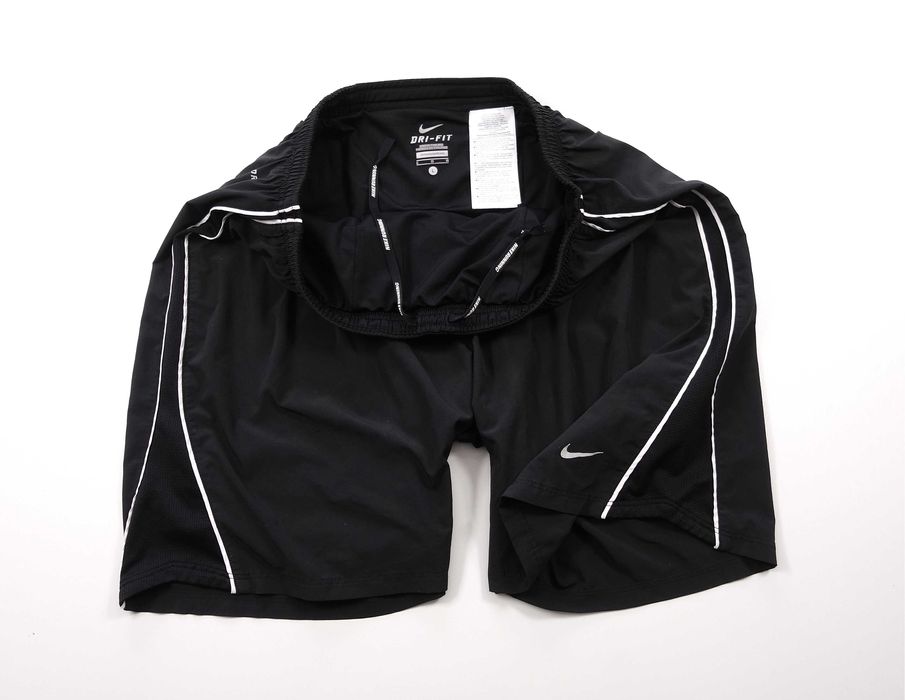 NIKE Running Athletic Dri-Fit Męskie Spodenki Szorty Czarne Rozmiar  L