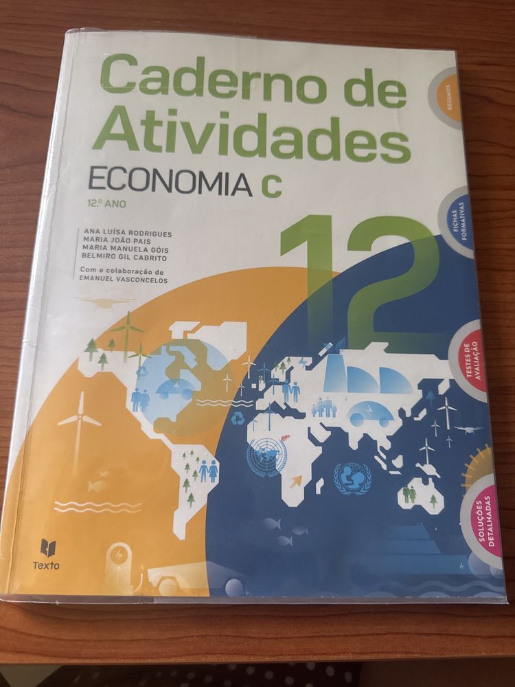 Manual e CA de economia C - 12 ano