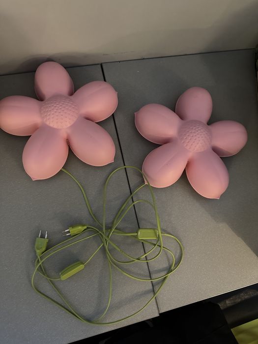 Lampka ikea kwiatek 2 sztuki