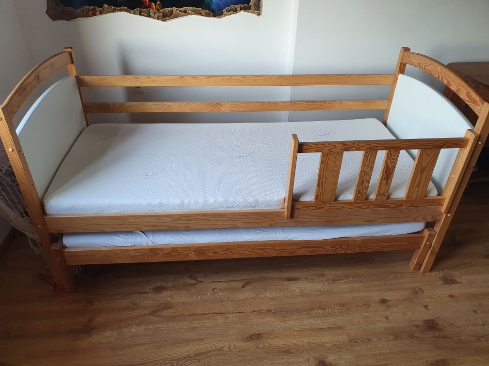 Łóżko podwójne 80x180 dla dziewczynki