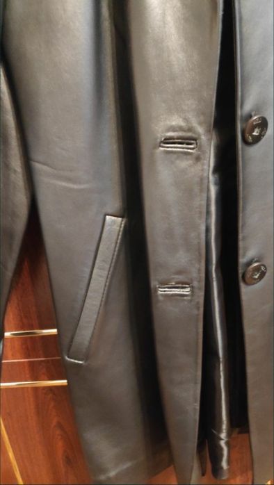 Женский кожаный пиджак 2 xl