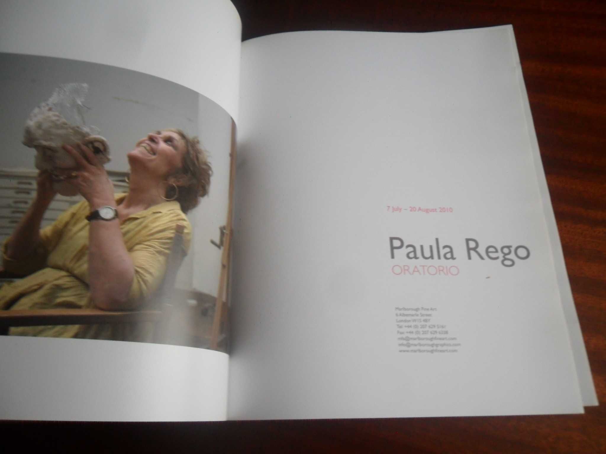 "Paula Rego - Oratorio" - Catálogo de 2010 - Livro em Inglês