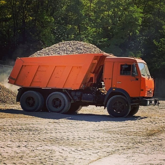 Песок щебинь отсев грунт на подсипку