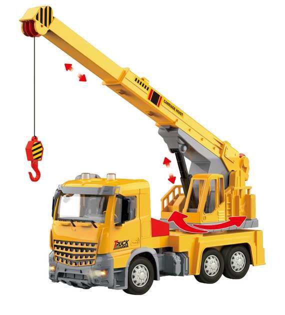 Автокран та пожежна машина на радіокеруванні з Німеччини