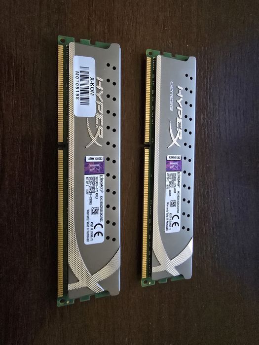 Pamięć ram Kingston Hyper x genesis 1600mhz ddr3 8gb
