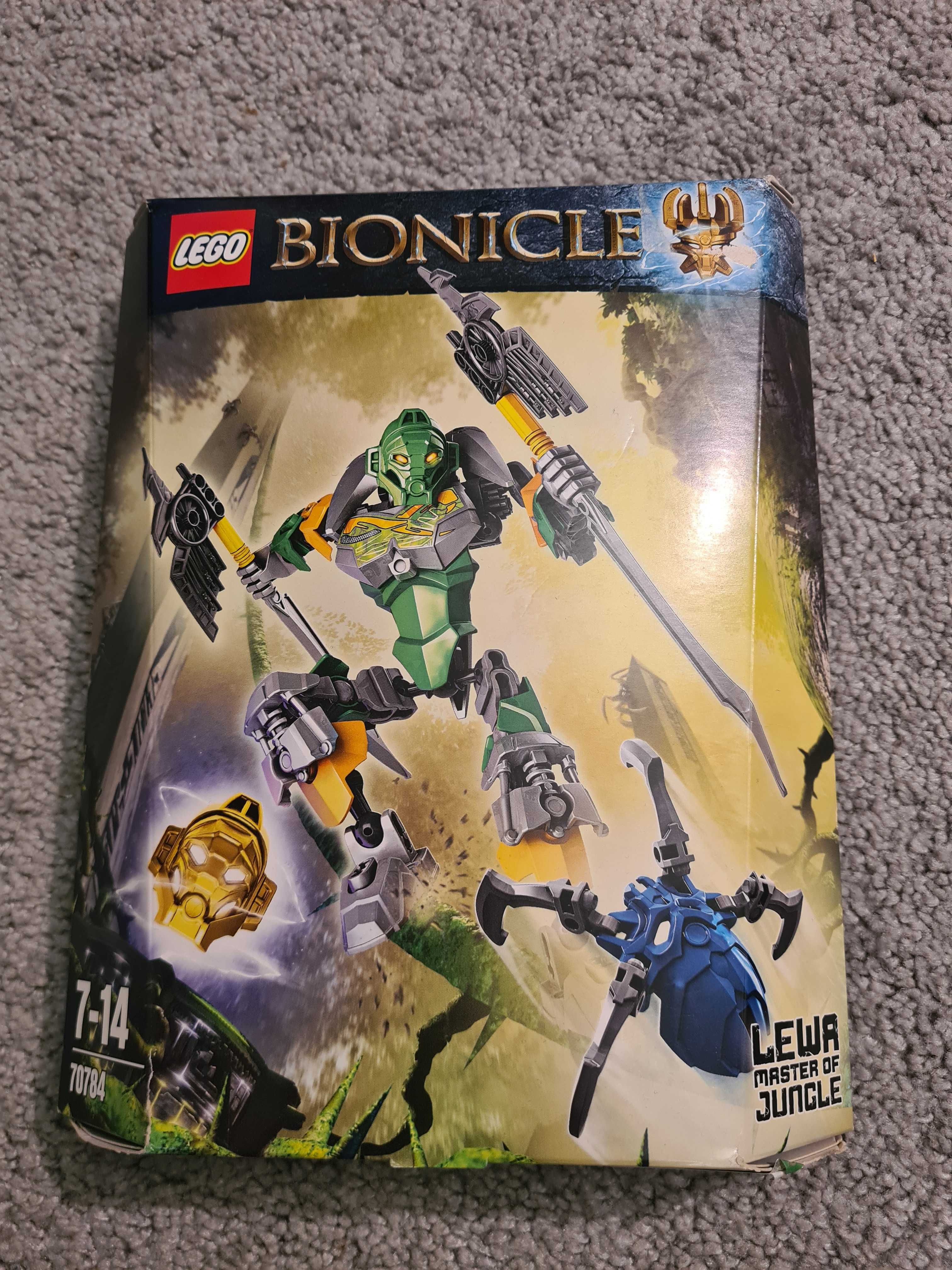 Klocki LEGO BIONICLE 70784 Lewa - Władca Dżungli UNIKAT