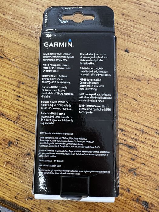 Pack baterias Garmin - NOVO