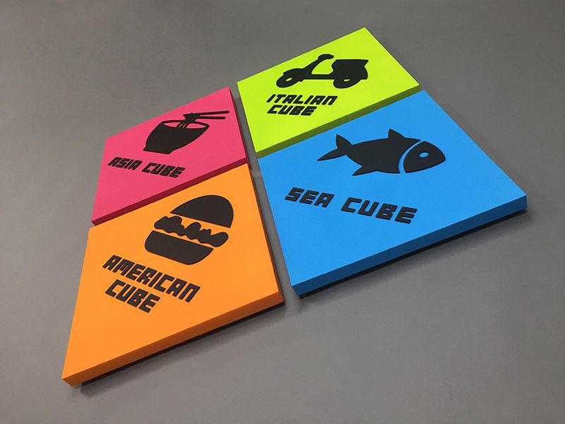 Litery ze Styroduru Przestrzenne Logo 3D Plexi REKLAMA zewnętrzna WAWA