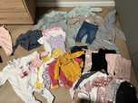 Paka ubrań dla dziewczynki, 46 szt,roz.68, h&m, reserved, sinsay, smyk