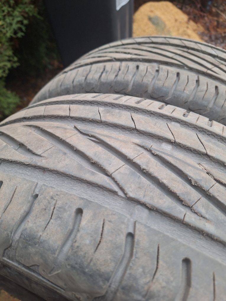 Dwie letnie opony marni Uniroyal 205/55 R16 z 2023 roku 7 mm bieżnika
