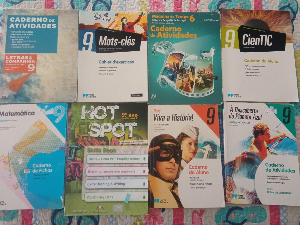 Livros de fichas  9.ano