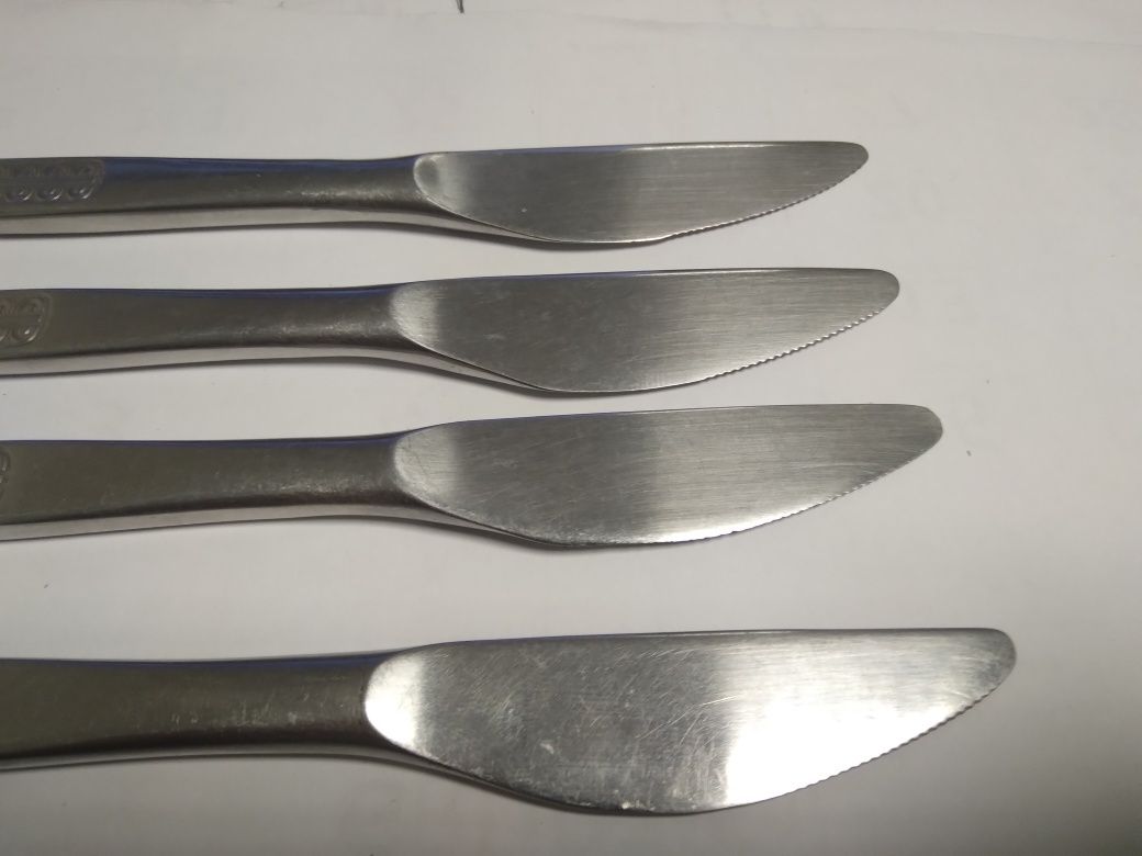 4 noże kuchenne ABS Rostfrei DDR Vintage Prl