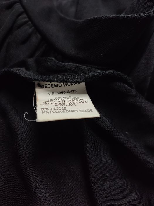 T-shirt Preta Decenio