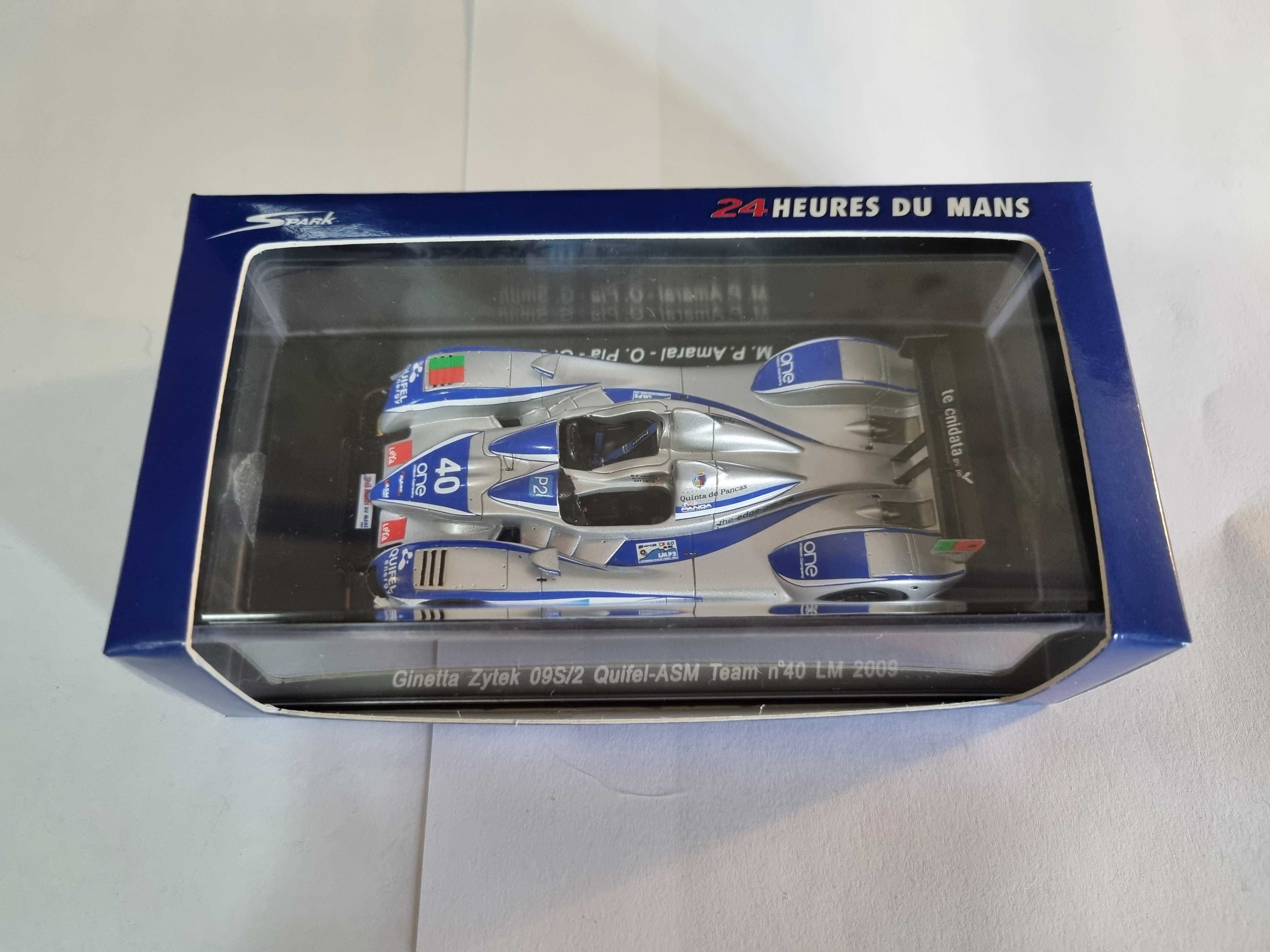 Ginetta Zytek nº 40 LM 2009 M.P.Amaral /Pla /Smith - Spark 1:43