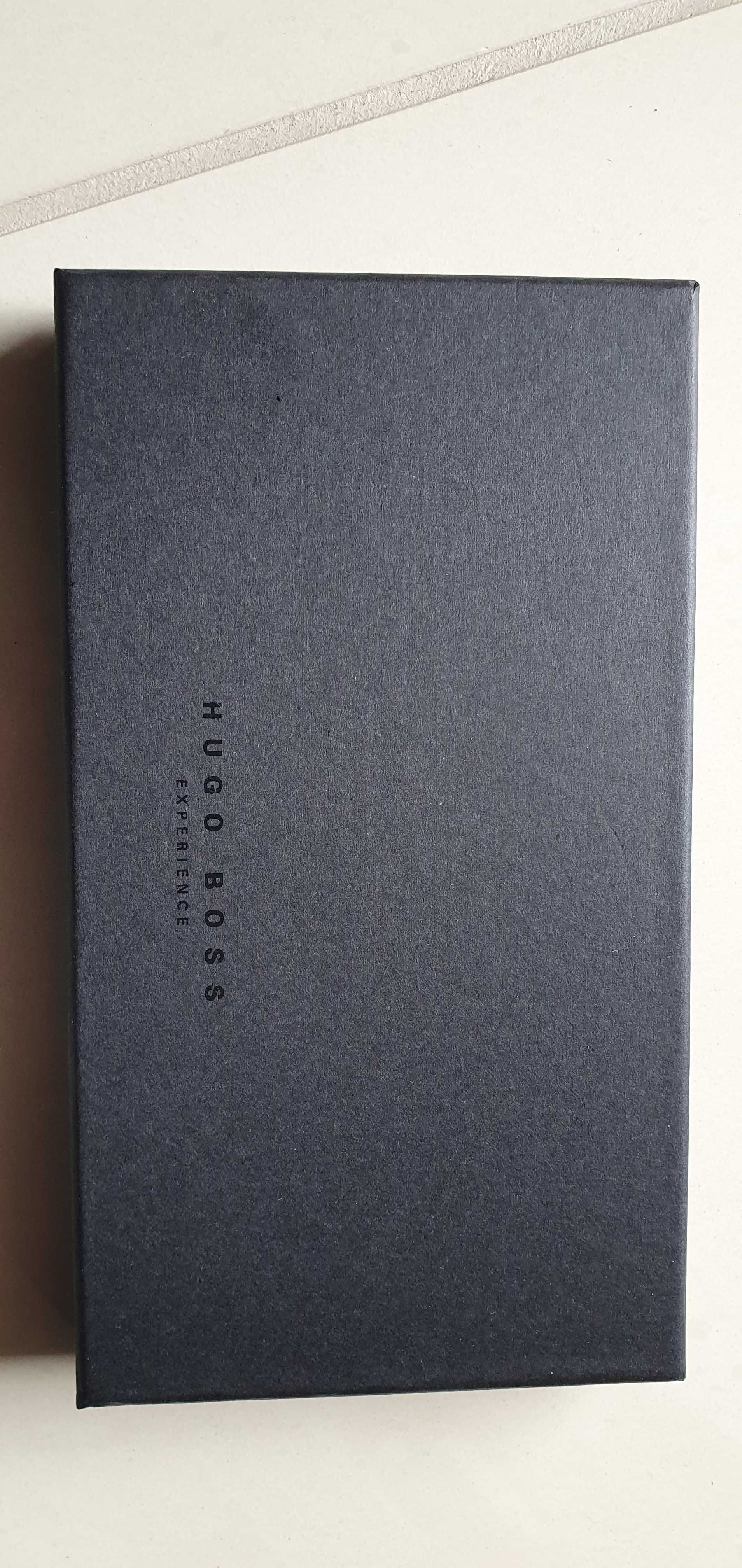 Portfel, organizer, cardholder premium Hugo Boss skóra naturalna