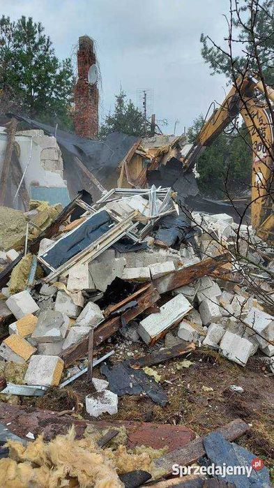 Usługi Koparką obrotową Koparko-Ład Wywrotka wyburzenia