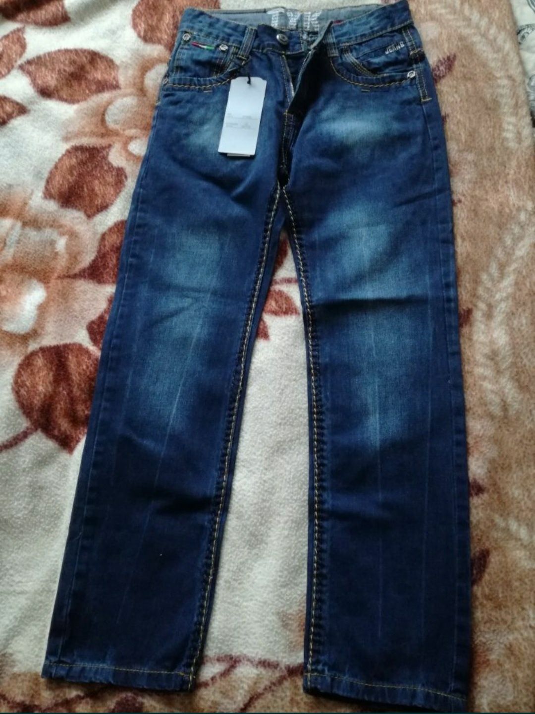 spodnie jeansowe 146/152