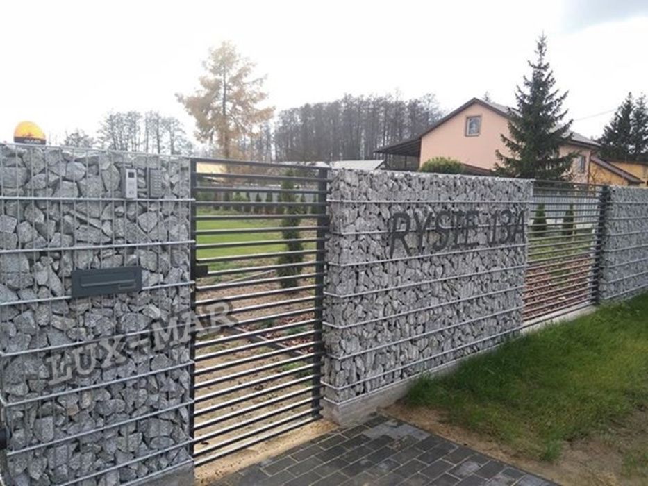 ŁUPEK GRANITOWY, kamień ogrodowy , Gabion, KAMIEŃ do gabionów