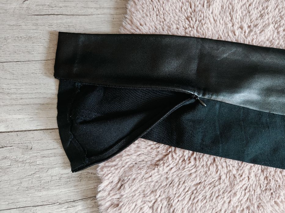 Czarne spodnie damskie 38/40