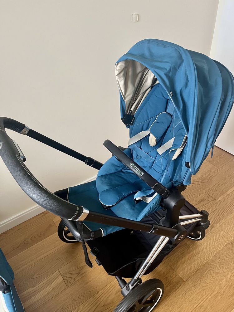 Wózek Cybex 2.0 3w1- gondola,spacerówka, fotelik - świetny stan!